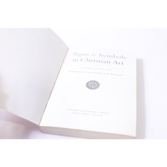 Signs And Symbols, In Christian Art, George Ferguson, Oxford University, 1961 Bo - Picture 2 of 5